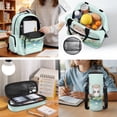 thumbnail image 5 of Uorisanigo Lake Otter Print Backpack Set for Boys 5-15, 17 Inch Schoolbag with Lunch Box, Water Bottle Bag and Pencil Holder, Casual School Bag with Adjustable Straps & Front Pocket, 5 of 7