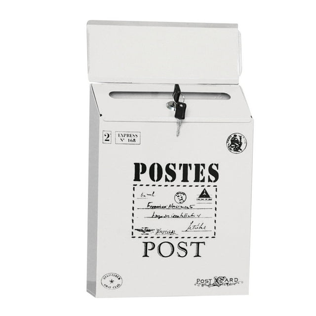 Leutsin Boîte aux Lettres Murale Rétro Vintage Étanche