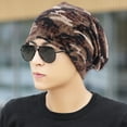 thumbnail image 4 of Slouchy Beanie Winter Thin Breathable Fashion Hat for People (Camouflage), 4 of 4