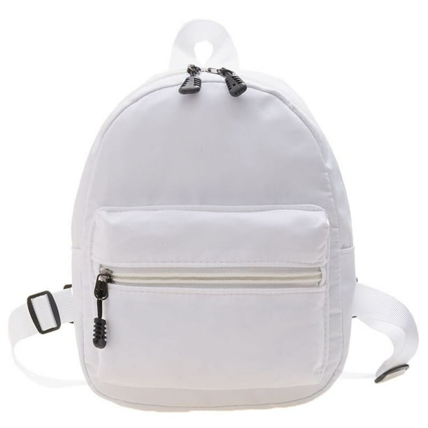 Mochila de nailon de moda para mujer, bolso de hombro informal de Color sólido, pequeño, escolar, para adolescentes, 2022 Fivean unisex
