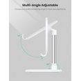 thumbnail image 2 of CPDD Support de Tablette Réglable Compatible avec iPad 7e Génération, iPad Air Mini 5 4 3 2, Samsung Galaxy Tab, Nintendo Switch, Liseuse, Blanc Blanc, 2 of 7