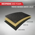 thumbnail image 6 of Neoprene Advantage Rear Bench Seat Cover - Waterproof and Universal Fit for Trucks, SUVs, and Vans, Black, 6 of 10