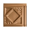 thumbnail image 7 of FASÄDE Traditional 4 Decorative Vinyl Backsplash Panel in Polished Copper (6X6 Inch Sample), 7 of 7