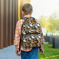 thumbnail image 6 of Yiaed Happy Halloween2 Print School Backpack College Backpack Daypacks for Students High School Spacious and Durable Daypack for Work and Travel-One Size, 6 of 6