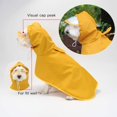 thumbnail image 3 of Impermeable para Mascotas NQ Poncho Transparente Talla 2XL, 3 of 4