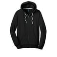 thumbnail image 5 of District Young Mens Core Fleece Full Zip Hoodie DT190-4XL (Black), 5 of 5