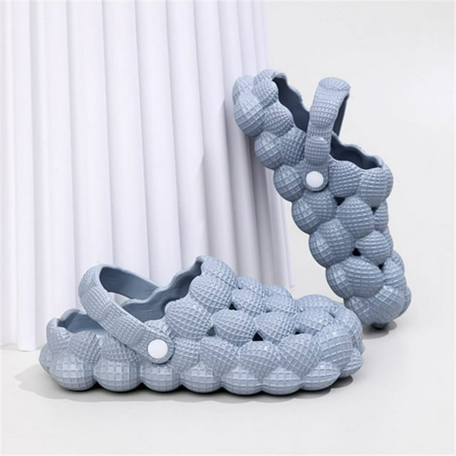 Mules à Bulles pour Femmes, Intérieur et Extérieur, Antidérapantes en EVA, Chaussures pour Femmes