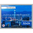 thumbnail image 3 of ArtToFrames 32x24 Inch - 81.28x60.96 CM Silver Puzzle Frame for 1500 piece Puzzles.1.25 Inch Custom MDF Puzzle Frames, Stainless Steel - Comes with Economy Acrylic, 3 of 6