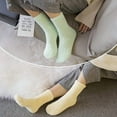 thumbnail image 6 of 5 Pairs Womens Fuzzy Socks Cozy Fluffy Winter Warm Slipper Socks Microfiber Soft Home Sleeping Socks, 6 of 6