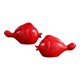 thumbnail image 4 of 2x escultura de rojo besándose, estatua de de madera, decoración de boda, accesorios hechos a mano, figuritas para dormitorio, mesa, hogar, 4 of 9
