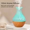 thumbnail image 2 of Viflosae Ultrasonic Cool Mist Top Fill Essential Oil Diffuser Air Purifier Humidifier Home Silent Bedroom Desktop Vase Colorful Humidifying Purifying Aromatherapy Machine, 2 of 7