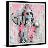 Parvez Taj Party Sleep Repeat Framed Wall Art, 32" x 32"