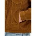thumbnail image 3 of Wrangler Corduroy Monks Robe Brown - Mens Jacket  - 112367603, 3 of 5