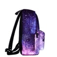 thumbnail image 3 of Petmoko Starry Women's Backpack Fashion Waterproof Multi-layer Pocket Student Bag,3Pcs/Sets Canvas School Backpacks for College, 3 of 6