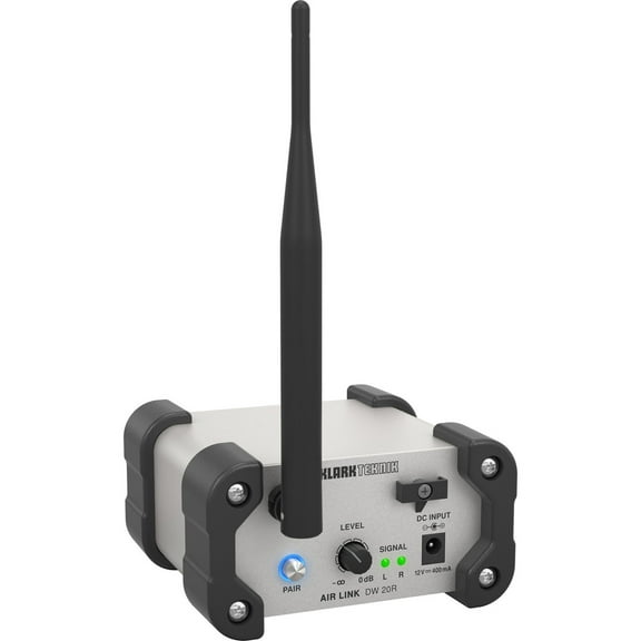 Klark Teknik AIR LINK DW 20BR Bluetooth Wireless Stereo Receiver for High-Performance Stereo Audio Broadcasting