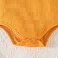 thumbnail image 6 of HWJAD Cute Bee Newborn Baby Girl Clothes Infant Outfits Romper Floral Fall Outfit Sunflower Pant Hat Headband Sets, 6 of 9