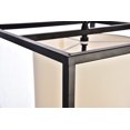 thumbnail image 4 of Elegant Lighting LD6005D16BK Pendentif 18 x 16 Po Collection Mirin Noir, 4 of 4