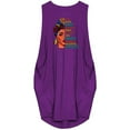 thumbnail image 1 of Leutsin Robe Maxi d'Été pour Femme Sans Manches, Ample, à Imprimé, avec Poches, Col Rond, Décontractée, Mi-Mollet, Grande Taille, 1 of 4