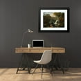 thumbnail image 4 of Claude-Joseph Vernet 24x18 Black Modern Framed Museum Art Print Titled - The Cascade at Tivoli (About 1750), 4 of 5