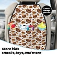 thumbnail image 5 of Fuzoiu Turkey And Thanksgiving3 Print 2 Pack Kick Mat Back Seat Protector With 3 Storage Pockets, Universal Car Seat Back Organizer For Kids Pets, Waterproof Backseat Protector For Most Car, 5 of 8