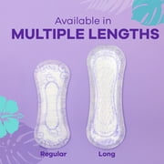 Always Daily Protect Panty Liners, Regular Length, Unscented, 48 Count