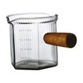 thumbnail image 5 of Espresso Cups with Wood Handle Espresso Measuring Cup Glass High Temperature Resistant Espresso Accessories Mixing Mug for Hotel Restaurant Style A 120ml, 5 of 8