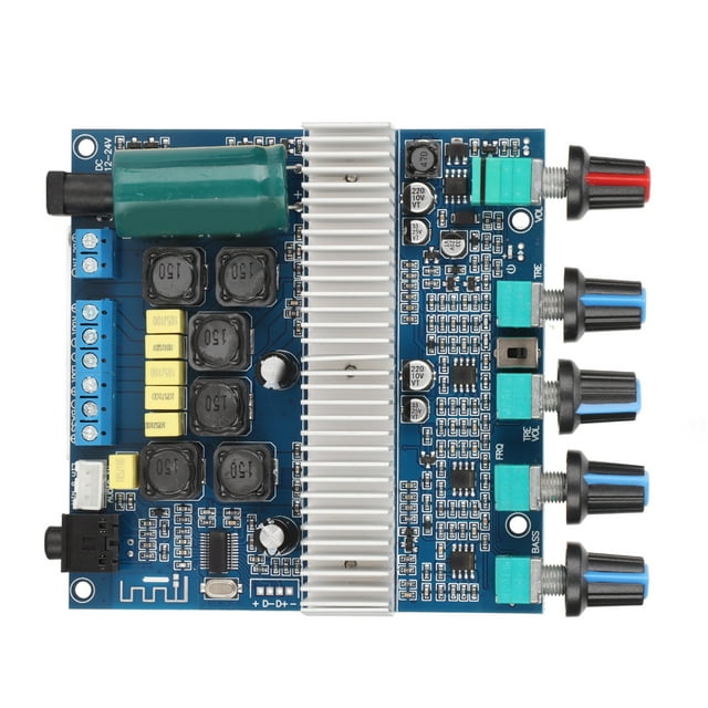 2.1 Channel Board, HIFI Subwoofer Board High Efficiency DC 12-24V For DIY Wireless Speakers