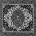 thumbnail image 1 of Ahgly Company Indoor Square Abstract Gray Modern Area Rugs, 6' Square, 1 of 4