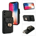 thumbnail image 2 of Nalacover Crossbody Wallet Case for iPhone XS Max, [6 Card Slots] Leather Purse Phone Case Luxury Buckle Closure Card Holder Shoulder Strap Handbag Case Women For iPhone XS Max, Black, 2 of 11