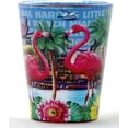 thumbnail image 2 of Miami Florida Flamingos Night In and Out Shot glass, 2 of 3
