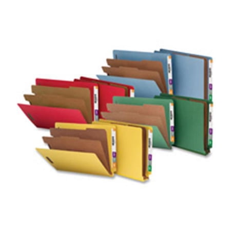 Nature Saver Classification Folders- Blue – Ltr – 2-Div – 10-BX