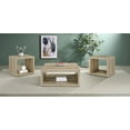 thumbnail image 2 of Frisco Ensemble de Table Basse et d'Appoint 3 Pcs Pin Vieilli, 2 of 15