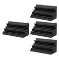 thumbnail image 2 of Suministros de rincón de rincón de espuma acústica 4x paneles de pared de absorción acústica bloques de espuma de graves para estudios grabación de , 24 cm, 2 of 8