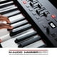 thumbnail image 5 of M-Audio Hammer 88 Pro – Teclado controlador MIDI USB con 88 teclas ponderadas de acción martillo, be, 5 of 15