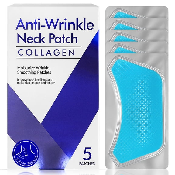 Neck Wrinkle Patches, Neck Tape Lifting Invisible For Firming And Tightening, Neck Lift Tape, 5 Pcs
