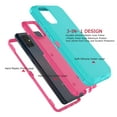 thumbnail image 3 of Galaxy A51 4G Cases, Sturdy Phone Case for Samsung Galaxy A51 4G 6.5", Tekcoo Full-Body Shockproof Protection Heavy Duty Armor Hard Plastic & Shock Absorption Rubber Rugged Bumper 3-in-1 Case Cover, 3 of 7