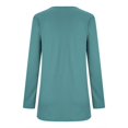 thumbnail image 4 of Womens Summer Tops Short Sleeve Shirts Casual V Neck T Shirt Loose Fit Comfy, 4 of 6
