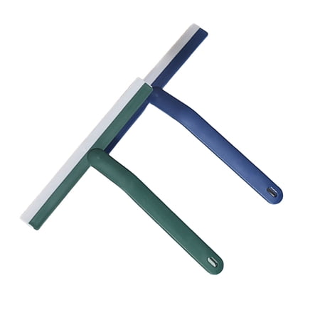 WEUVEB 2-Pack Window Squeegee for Car and Home Glass Cleaning with Streak-Free Drying and Easy Grip Handle