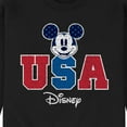thumbnail image 3 of Disney - Americana - Mickey Usa - Men's Crew Neck Fleece Pullover, 3 of 5