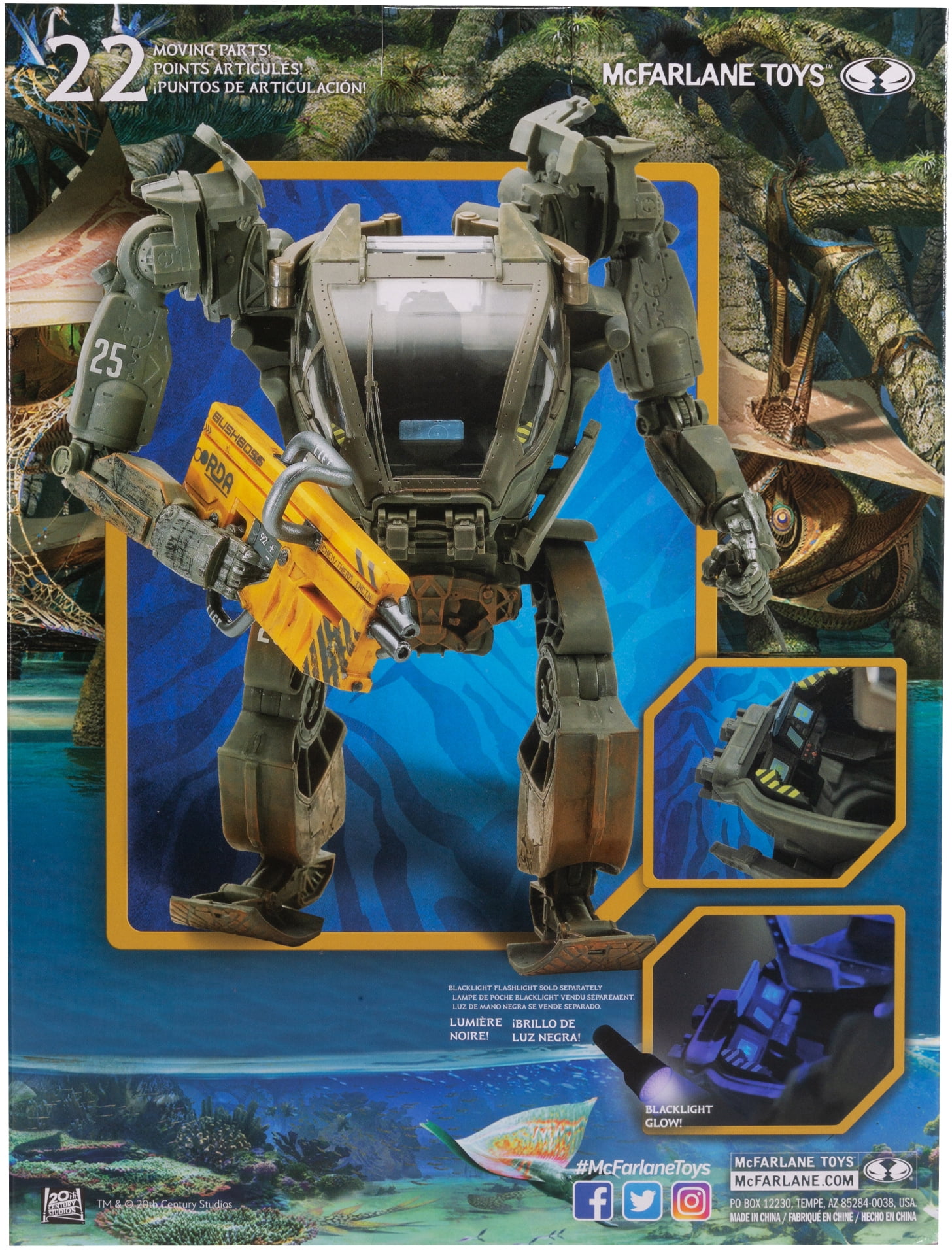 McFarlane - Avatar: The Way of Water - Amp Suit with Bush