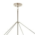 thumbnail image 2 of 52629PN Kichler Lighting Eisley - 8 Light 2-Tier Pendant-50 Inches Tall and 34.75 Inches Wide-Polished Nickel Finish, 2 of 7