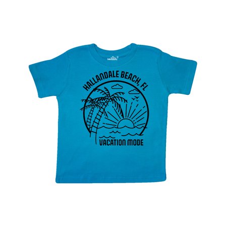 

Inktastic Summer Vacation Mode Hallandale Beach Florida Gift Toddler Boy or Toddler Girl T-Shirt