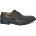 thumbnail image 2 of Men's Dress Shoes Oxfords Cap-Toe Lace Up Leather Lined Derby Wingtip Casual, 2 of 5