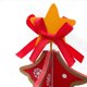 thumbnail image 5 of Mini árbol de Navidad de madera Juguete Decoración de escritorio con colgante Adorno de bricolaje para niños (rojo), 5 of 5