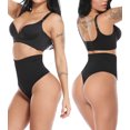 thumbnail image 3 of SHAPEVIVA Women High Waist Sexy Thong Panties Shapewear Tummy Control Cincher Girdle Slimmer Body Shaper Underwear, 3 of 7