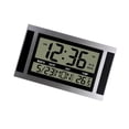 thumbnail image 1 of fastboy Digital Alarm Clock NightStand Timmer 12/24H Timing Wall Clocks Silver Black, 1 of 9