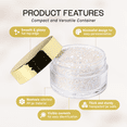 thumbnail image 2 of Beauticom 12 Pieces High Quality 20 Gram 20 ml (0.7 oz) Clear Round Acrylic Cosmetic Product Sample Travel Jars with Gold Lids, 2 of 5