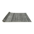 thumbnail image 2 of Ahgly Company Indoor Square Abstract Gray Modern Area Rugs, 8' Square, 2 of 4
