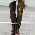 thumbnail image 4 of ZhuoLiL Womens Leggings Clearance Clothes $5.00 Women's Fashion Valentine's Day Printed Leggings With Yoga Sport Elastic Pants, 4 of 7