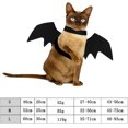 thumbnail image 2 of CTIRCHIU 54Set Dog Costume Pet Accessory Bat Wings Decor Purple Felt Cloth for Parties Photo Shoots, 2 of 8